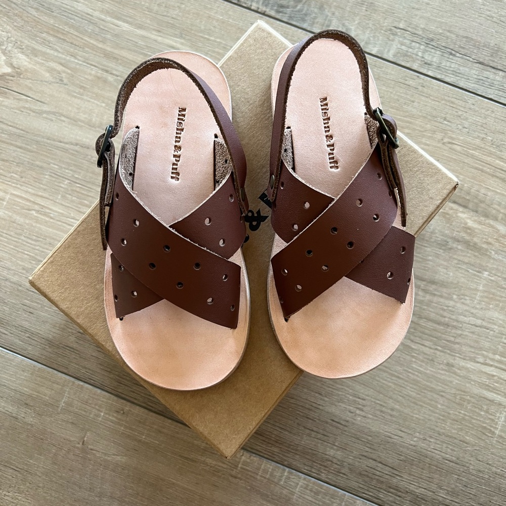 Misha and puff sandals size 9